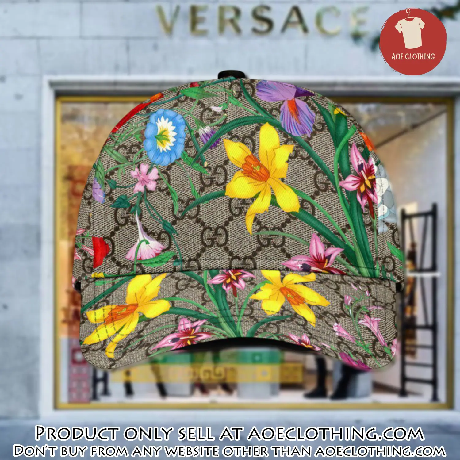Versace luxury cap print 3d trending cap ctc1092 aoe1011167